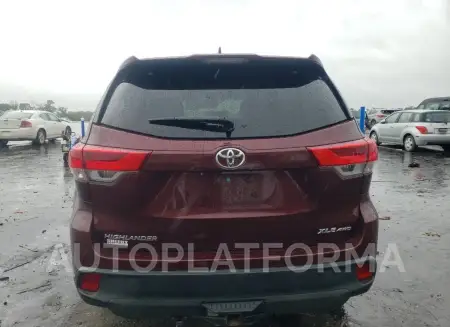 TOYOTA HIGHLANDER 2017 vin 5TDJZRFH1HS403246 from auto auction Copart