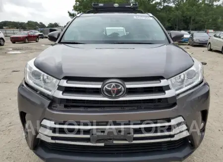 TOYOTA HIGHLANDER 2018 vin 5TDJZRFH1JS544369 from auto auction Copart