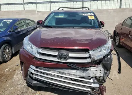 TOYOTA HIGHLANDER 2019 vin 5TDJZRFH6KS934773 from auto auction Copart