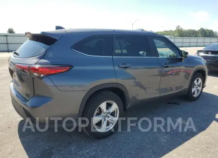 TOYOTA HIGHLANDER 2023 vin 5TDKDRAH2PS020604 from auto auction Copart