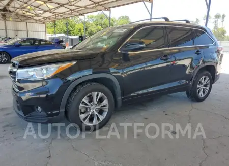 Toyota Highlander 2015 2015 vin 5TDKKRFH9FS056562 from auto auction Copart