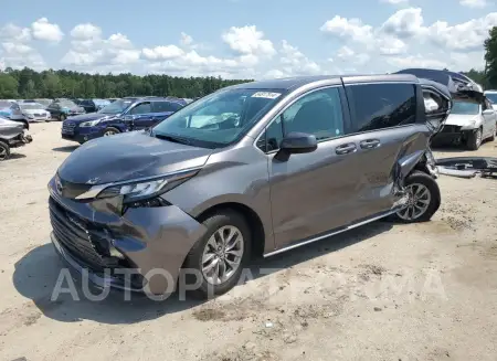 Toyota Sienna LE 2022 2022 vin 5TDKRKECXNS075922 from auto auction Copart