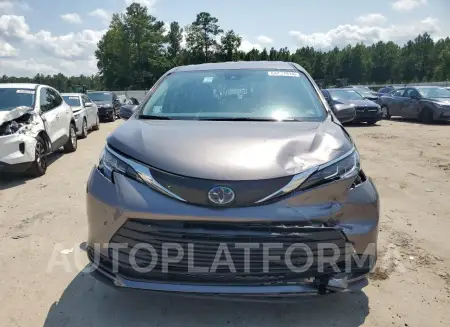 TOYOTA SIENNA LE 2022 vin 5TDKRKECXNS075922 from auto auction Copart