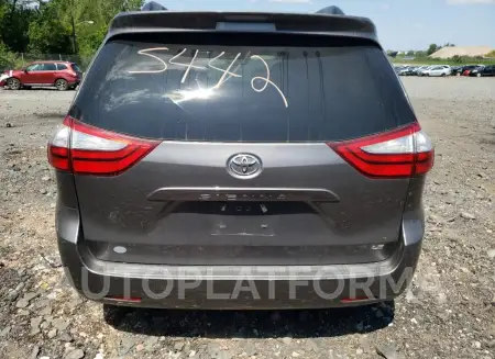 TOYOTA SIENNA LE 2017 vin 5TDKZ3DC2HS770746 from auto auction Copart