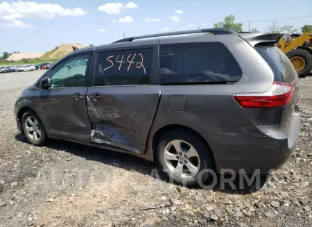 TOYOTA SIENNA LE 2017 vin 5TDKZ3DC2HS770746 from auto auction Copart