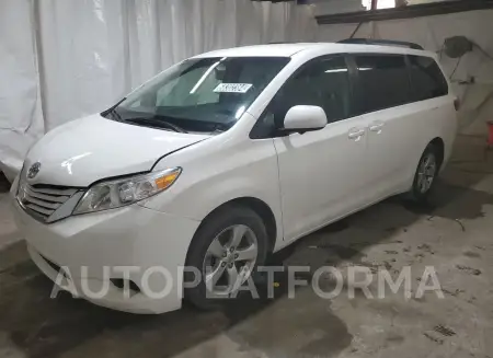 Toyota Sienna LE 2017 2017 vin 5TDKZ3DC8HS800137 from auto auction Copart