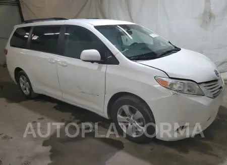 TOYOTA SIENNA LE 2017 vin 5TDKZ3DC8HS800137 from auto auction Copart