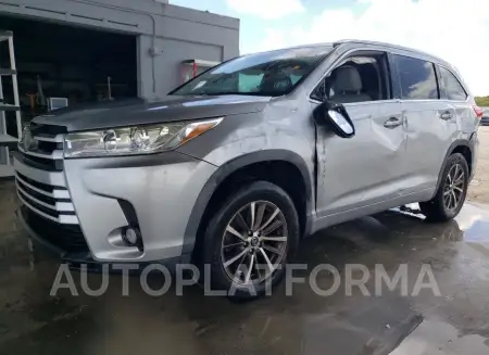 Toyota Highlander 2018 2018 vin 5TDKZRFH3JS259869 from auto auction Copart