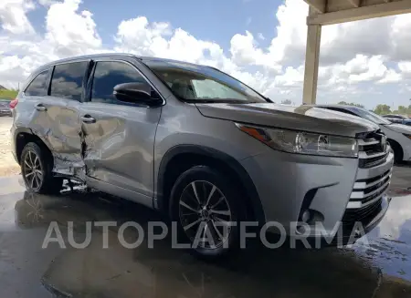 TOYOTA HIGHLANDER 2018 vin 5TDKZRFH3JS259869 from auto auction Copart