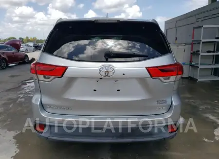 TOYOTA HIGHLANDER 2018 vin 5TDKZRFH3JS259869 from auto auction Copart