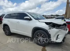 TOYOTA HIGHLANDER 2018 vin 5TDKZRFH6JS535722 from auto auction Copart