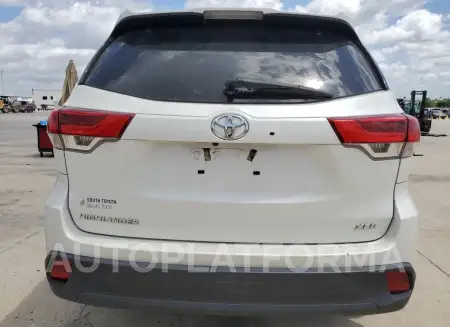 TOYOTA HIGHLANDER 2018 vin 5TDKZRFH6JS535722 from auto auction Copart