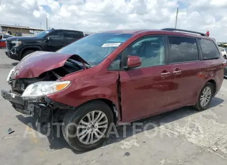 TOYOTA SIENNA XLE 2016 vin 5TDYK3DC2GS715937 from auto auction Copart