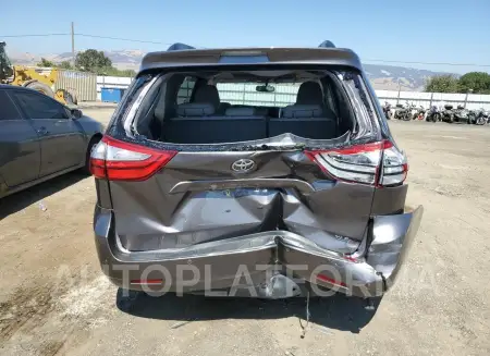 TOYOTA SIENNA XLE 2016 vin 5TDYK3DC8GS723587 from auto auction Copart