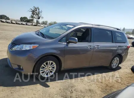 TOYOTA SIENNA XLE 2016 vin 5TDYK3DC8GS723587 from auto auction Copart