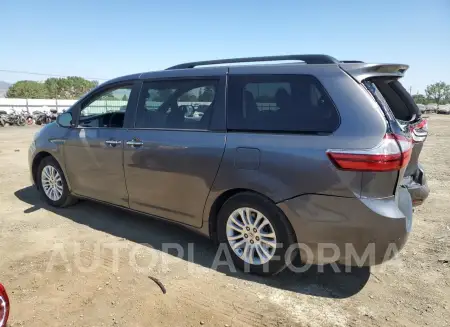 TOYOTA SIENNA XLE 2016 vin 5TDYK3DC8GS723587 from auto auction Copart