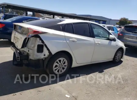 TOYOTA PRIUS 2017 vin JTDKBRFU3H3032310 from auto auction Copart