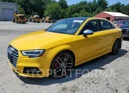 Audi S3 2017 2017 vin WAUF1GFFXH1016186 from auto auction Copart