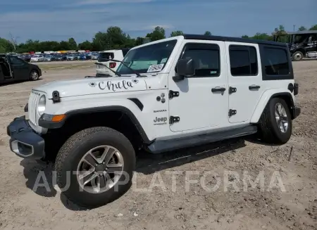 Jeep Wrangler 2021 2021 vin 1C4HJXEN1MW736509 from auto auction Copart