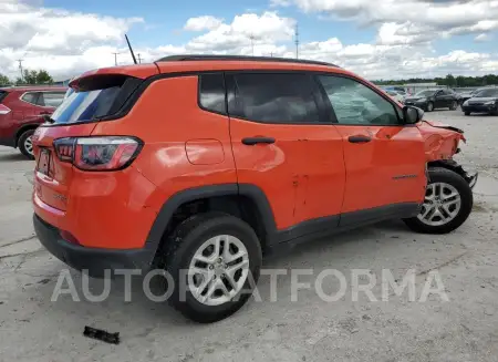 JEEP COMPASS SP 2018 vin 3C4NJDAB6JT100909 from auto auction Copart