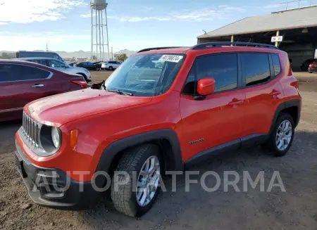 JEEP RENEGADE L 2016 vin ZACCJABT4GPD63994 from auto auction Copart