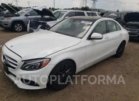 Mercedes-Benz C300 2015 2015 vin 55SWF4JB9FU077586 from auto auction Copart