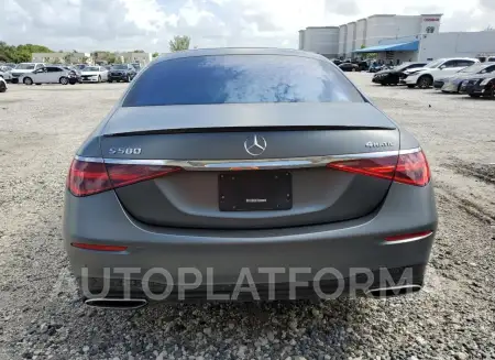 MERCEDES-BENZ S 580 4MAT 2022 vin W1K6G7GB0NA104629 from auto auction Copart