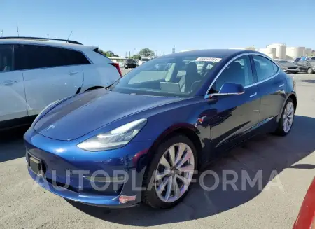 Tesla Model 3 2018 2018 vin 5YJ3E1EA2JF050634 from auto auction Copart