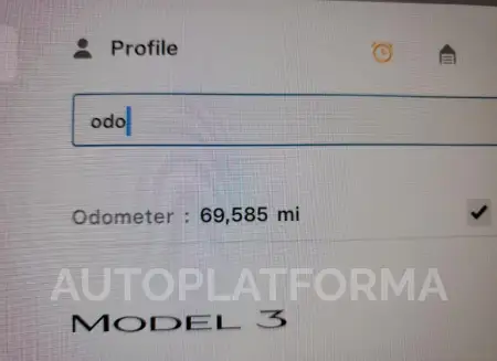 TESLA MODEL 3 2022 vin 5YJ3E1EA2NF189863 from auto auction Copart