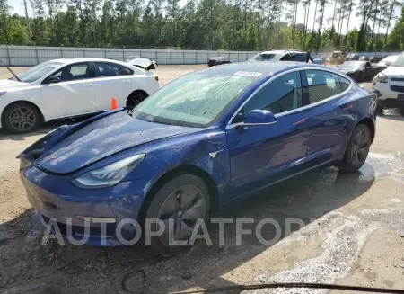 TESLA MODEL 3 2020 vin 5YJ3E1EAXLF598142 from auto auction Copart