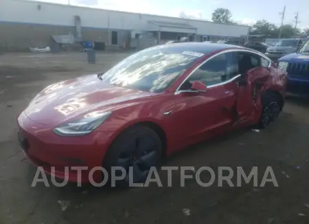 Tesla Model 3 2018 2018 vin 5YJ3E1EB0JF064296 from auto auction Copart