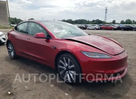 TESLA MODEL 3 2024 vin 5YJ3E1EB1RF767563 from auto auction Copart