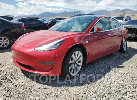 TESLA MODEL 3 2018 vin 5YJ3E1EB3JF097583 from auto auction Copart