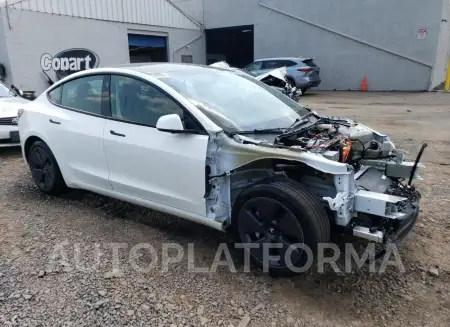 TESLA MODEL 3 2023 vin 5YJ3E1EB9PF636670 from auto auction Copart