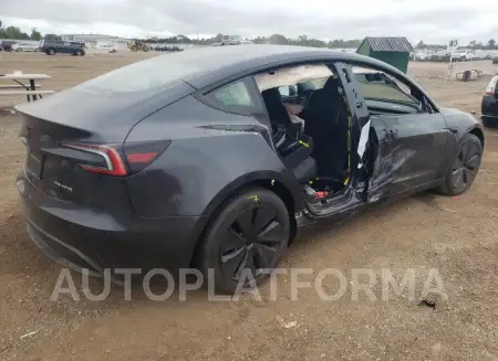 TESLA MODEL 3 2024 vin 5YJ3E1EB9RF795840 from auto auction Copart