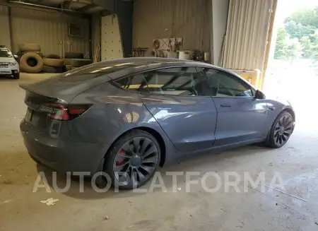 TESLA MODEL 3 2022 vin 5YJ3E1EC1NF118607 from auto auction Copart