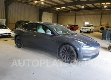 TESLA MODEL 3 2022 vin 5YJ3E1EC1NF118607 from auto auction Copart