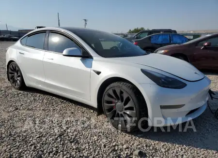 TESLA MODEL 3 2022 vin 5YJ3E1EC5NF243321 from auto auction Copart