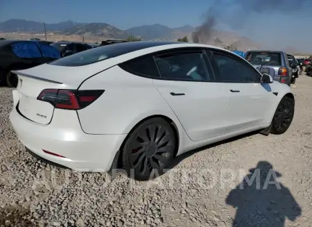 TESLA MODEL 3 2022 vin 5YJ3E1EC5NF243321 from auto auction Copart