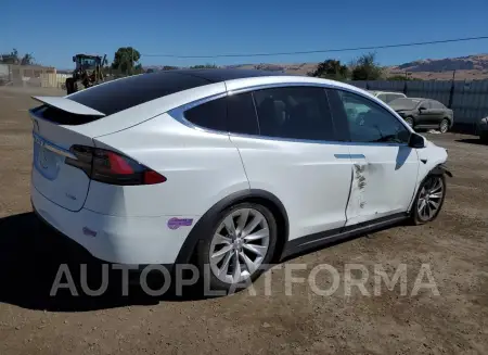 TESLA MODEL X 2018 vin 5YJXCAE27JF141043 from auto auction Copart