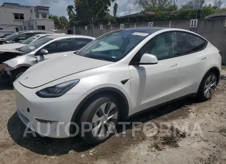 Tesla Model Y 2021 2021 vin 5YJYGDEE7MF183513 from auto auction Copart