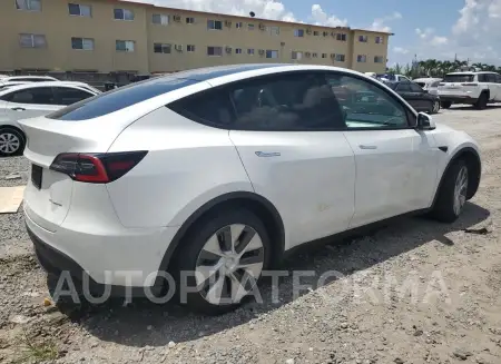 TESLA MODEL Y 2021 vin 5YJYGDEE7MF183513 from auto auction Copart