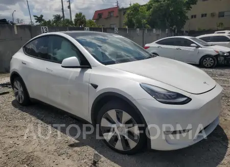 TESLA MODEL Y 2021 vin 5YJYGDEE7MF183513 from auto auction Copart