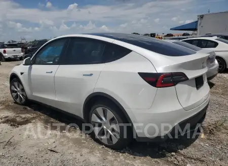 TESLA MODEL Y 2021 vin 5YJYGDEE7MF183513 from auto auction Copart