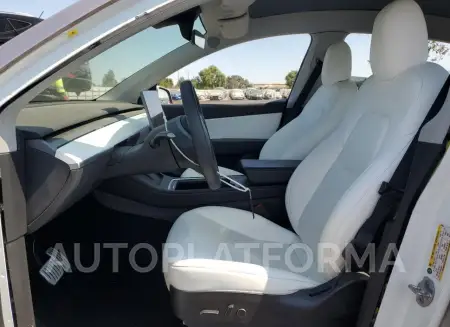 TESLA MODEL Y 2022 vin 7SAYGDEF8NF349244 from auto auction Copart