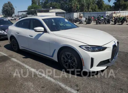 BMW I4 EDRIVE 2023 vin WBY43AW00PFR18052 from auto auction Copart