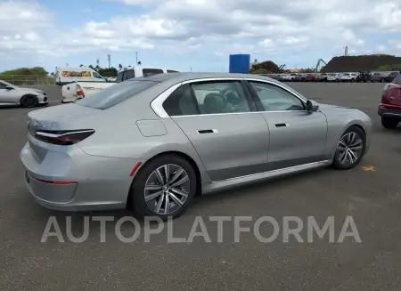 BMW I7 EDRIVE5 2024 vin WBY43EJ09RCR44541 from auto auction Copart