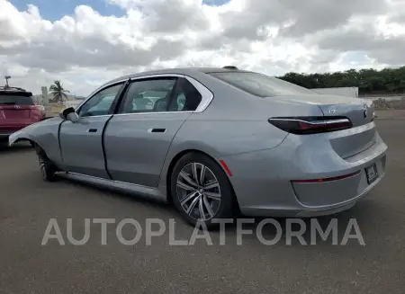 BMW I7 EDRIVE5 2024 vin WBY43EJ09RCR44541 from auto auction Copart