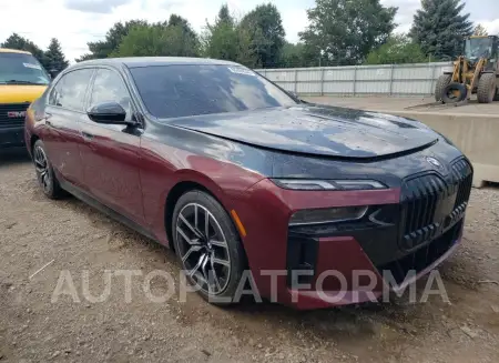 BMW I7 XDRIVE6 2023 vin WBY53EJ09PCN56999 from auto auction Copart