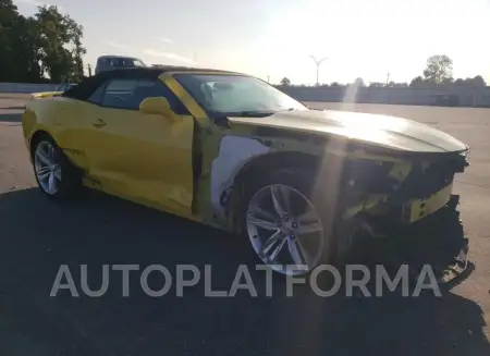 CHEVROLET CAMARO LT 2017 vin 1G1FD3DS2H0208686 from auto auction Copart